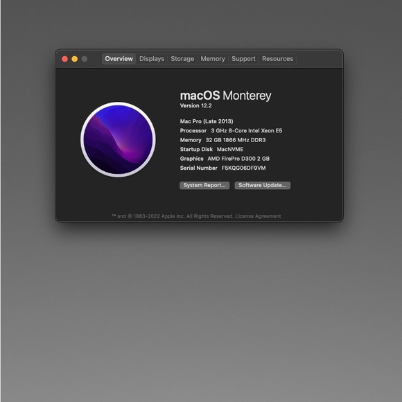 2013 Mac Pro ‘Trashcan’ Fully Refurbished and Upgraded - Picture 3 of 8